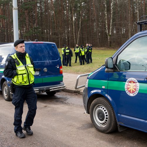 Galimai pagrobtos mergaitės paieška Vilniuje  © Butauto Barausko, I. Gelūno / Fotobanko nuotr.