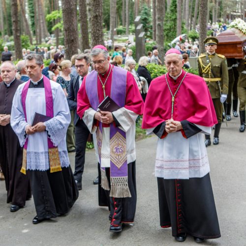 A. Adamkienė Kaune atgulė amžinojo poilsio  © Justinos Lasauskaitės, E. Ovčarenko/BNS nuotr.