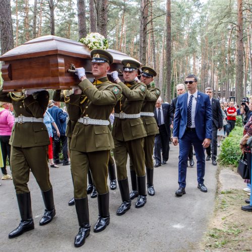 A. Adamkienė Kaune atgulė amžinojo poilsio  © Justinos Lasauskaitės, E. Ovčarenko/BNS nuotr.