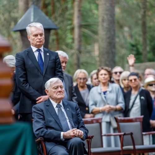 A. Adamkienė Kaune atgulė amžinojo poilsio  © Justinos Lasauskaitės, E. Ovčarenko/BNS nuotr.