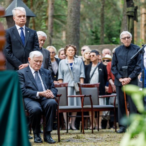 A. Adamkienė Kaune atgulė amžinojo poilsio  © Justinos Lasauskaitės, E. Ovčarenko/BNS nuotr.