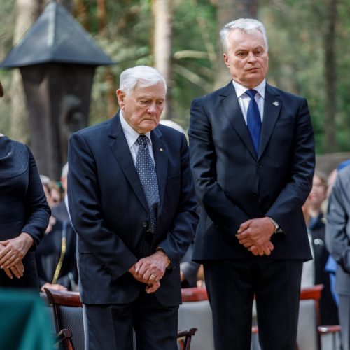 A. Adamkienė Kaune atgulė amžinojo poilsio  © Justinos Lasauskaitės, E. Ovčarenko/BNS nuotr.