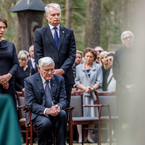 A. Adamkienė Kaune atgulė amžinojo poilsio  © Justinos Lasauskaitės, E. Ovčarenko/BNS nuotr.