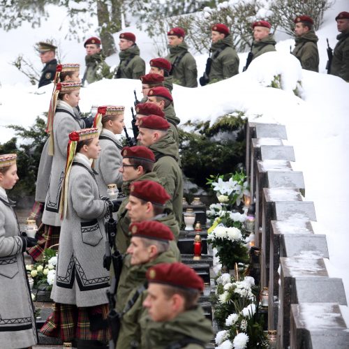 Žuvusiųjų pagerbimo ceremonija  © D. Labučio (ELTA), Irmanto Gelūno (BFL) nuotr.