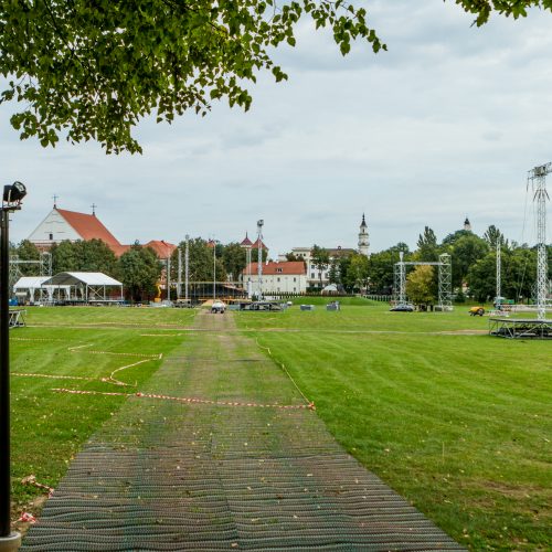 Kaunas ruošiasi popiežiaus atvykimui  © Laimio Steponavičiaus nuotr.