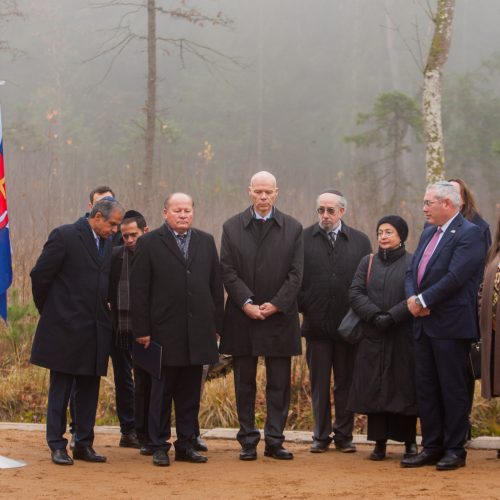 Memorialas Vandžiogalos žydams  © Laimio Steponavičiaus nuotr.