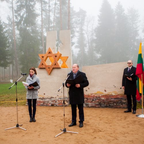 Memorialas Vandžiogalos žydams  © Laimio Steponavičiaus nuotr.