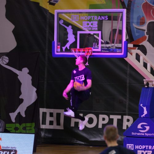 Lietuvos 3x3 krepšinio čempionate Garliavoje – ir Kauno rajono mėnesio žmogaus apdovanojimas  © Laimio Steponavičiaus nuotr.
