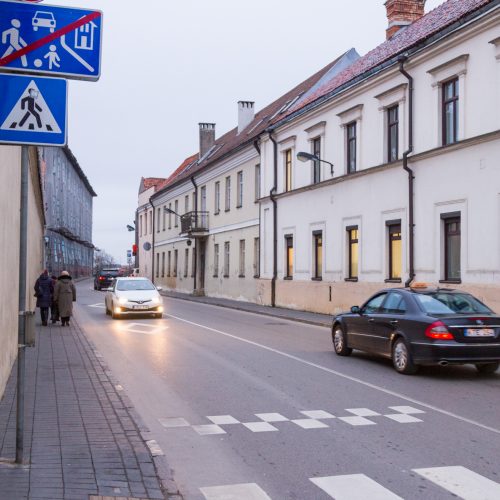 A. Jakšto gatvės eismo problemos  © Laimio Steponavičiaus nuotr.