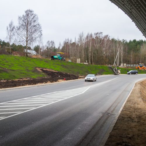 Automobilių eismas Amalių tuneliu  © Laimio Steponavičiaus nuotr.