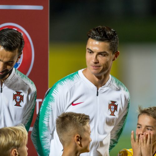 Futbolas: Lietuva – Portugalija 1:5  © B. Barausko ir I. Gelūno/Fotobanko nuotr.