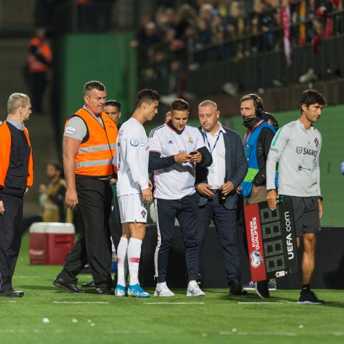 Futbolas: Lietuva – Portugalija 1:5  © B. Barausko ir I. Gelūno/Fotobanko nuotr.