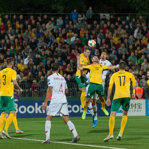 Futbolas: Lietuva – Portugalija 1:5  © B. Barausko ir I. Gelūno/Fotobanko nuotr.