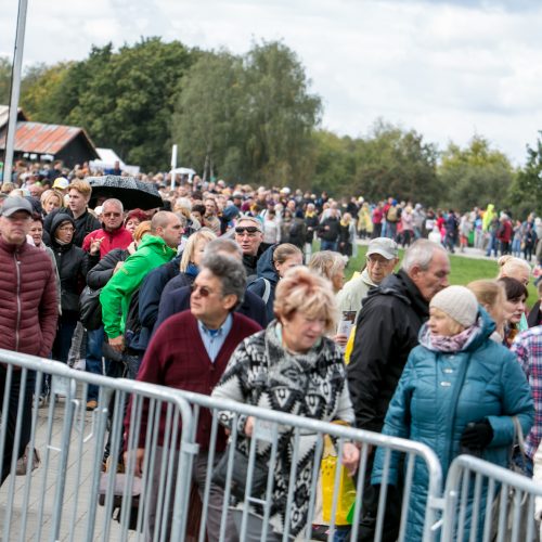 Popiežius Pranciškus meldėsi Santakos parke  © Vilmanto Raupelio nuotr.