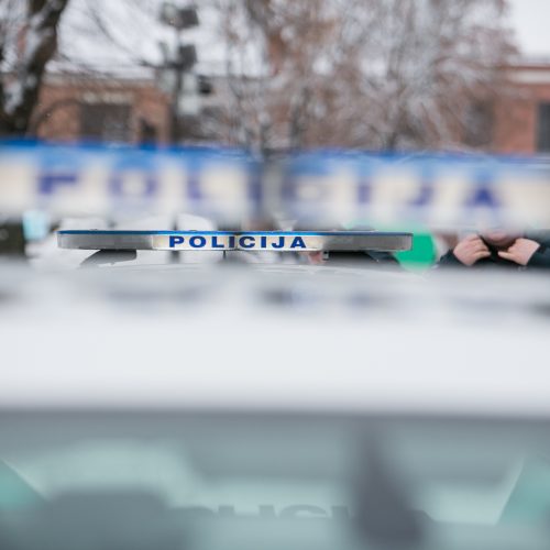 Policijos reidas „Švarus vairuotojas“  © Vilmanto Raupelio nuotr.