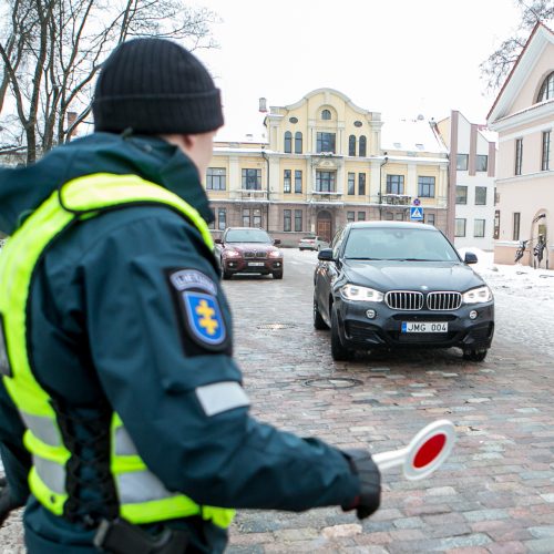 Policijos reidas „Švarus vairuotojas“  © Vilmanto Raupelio nuotr.