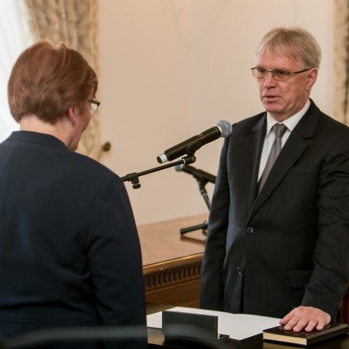 Inauguruotas Kauno rajono meras, darbą pradėjo taryba  © Vilmanto Raupelio nuotr.