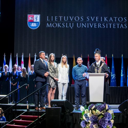 LSMU diplomų įteikimo šventė  © Vilmanto Raupelio nuotr.