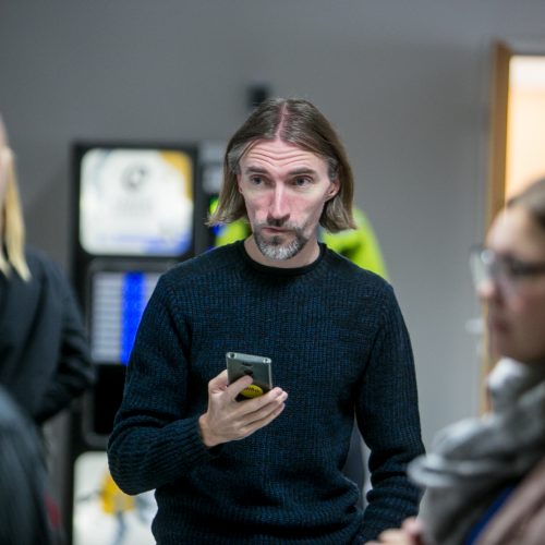 Atidaryta Romualdo Požerskio fotografijų paroda „Laura – spinduliuojanti tamsa