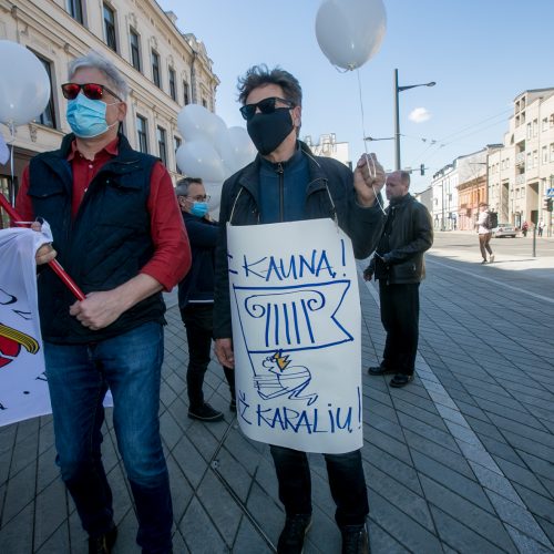 Architektai susirinko palaikyti teisiamą A. Karalių  © Vilmanto Raupelio nuotr.