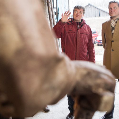 J. Basanavičiaus paminklo liejykla  © P. Peleckio / BFL nuotr.