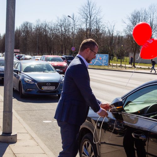 Akcija „Nebūk trombas!“ Vilniuje  © I. Gelūno / Fotobanko nuotr.