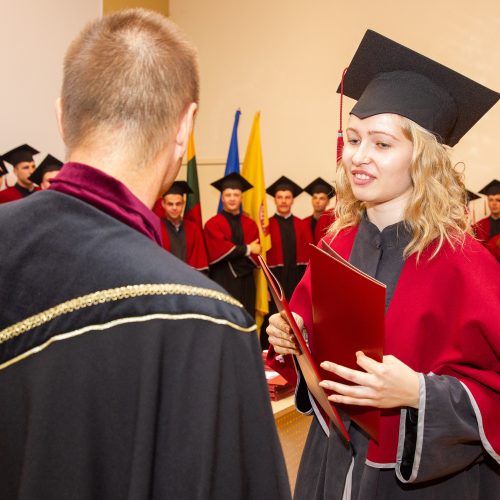 VDU diplomų teikimo šventė  © I. Gelūno / Fotobanko nuotr.