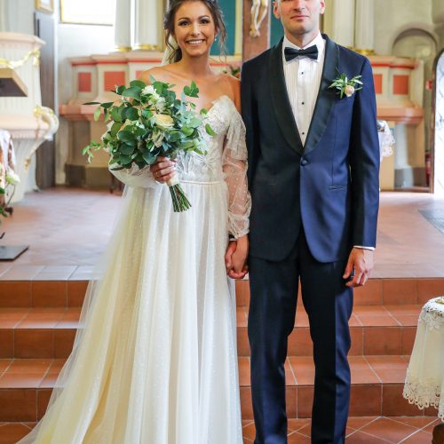 Krepšininkų G. Jasiunskaitės ir T. Dimšos vestuvės  © T. Biliūno / Fotobanko nuotr.