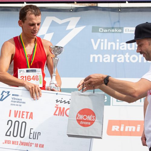 „Danske Bank Vilniaus maratonas 2019“  © I. Gelūno / Fotobanko nuotr.