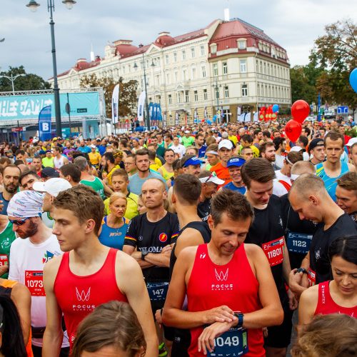 „Danske Bank Vilniaus maratonas 2019“  © I. Gelūno / Fotobanko nuotr.