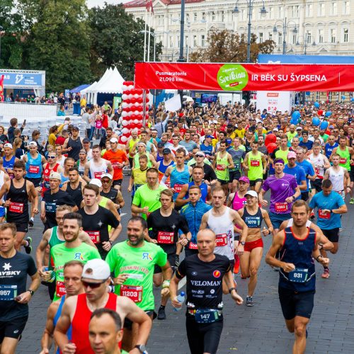 „Danske Bank Vilniaus maratonas 2019“  © I. Gelūno / Fotobanko nuotr.