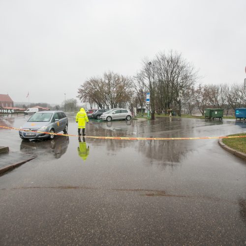 Kauno centre dėl eglės įžiebimo ribojamas eismas  © Vilmanto Raupelio nuotr.