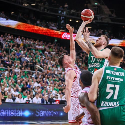 LKL finalo rungtynės: Kauno „Žalgiris“ – Vilniaus „Rytas“  © E. Ovčarenko / BNS nuotr.