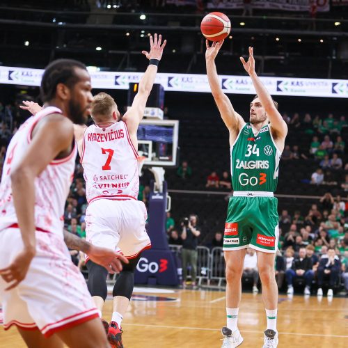 LKL finalo rungtynės: Kauno „Žalgiris“ – Vilniaus „Rytas“  © E. Ovčarenko / BNS nuotr.