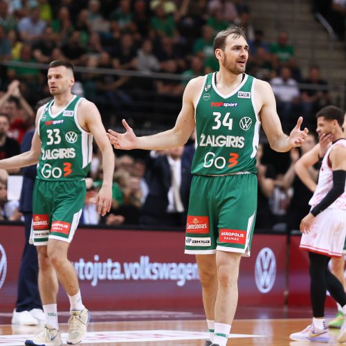 LKL finalo rungtynės: Kauno „Žalgiris“ – Vilniaus „Rytas“  © E. Ovčarenko / BNS nuotr.