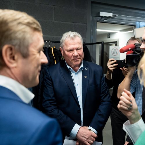 Spaudos konferencijos po II savivaldos rinkimų turo  © Ž. Gedvilos / BNS nuotr.