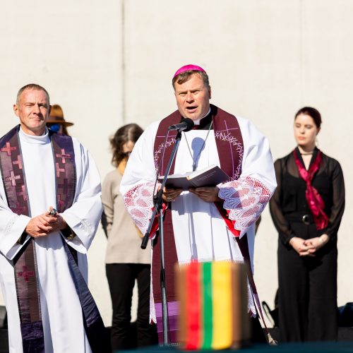 J. Polovinsko-Budrio ir jo žmonos palaikai pargabenti į Lietuvą  © L. Balandžio / BNS nuotr.