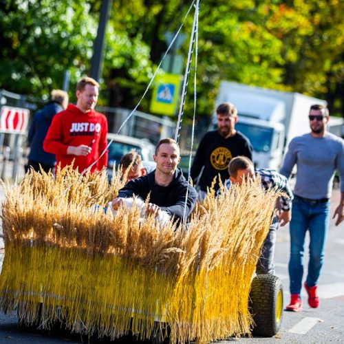 Pasiruošimas „Red Bull muilinių lenktynėms“  © V. Dranginio nuotr.