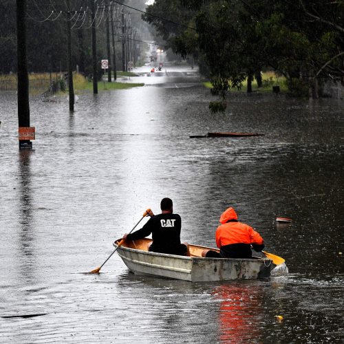 Potvyniai Australijoje  © Scanpix nuotr.