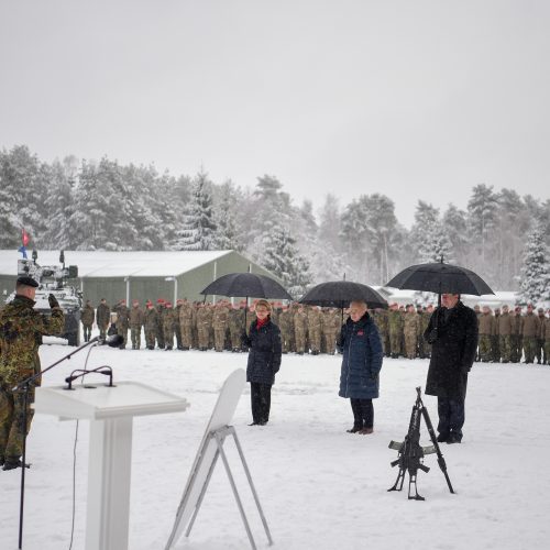 D. Grybauskaitės susitikimas su Vokietijos gynybos ministre  © R. Dačkaus / Prezidentūros nuotr.