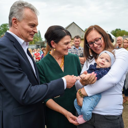 G. Nausėda Joniškėlio respublikos šimtmečio šventėje  © R. Dačkaus / LRP kanceliarijos nuotr.