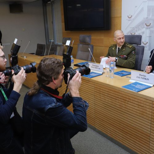 Seime pristatytas grėsmių nacionaliniam saugumui vertinimas  © D. Labučio / ELTOS nuotr.