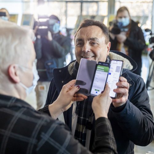 Įsigaliojo nauja patekimo į Seimo rūmus tvarka  © L. Balandžio / BNS nuotr.