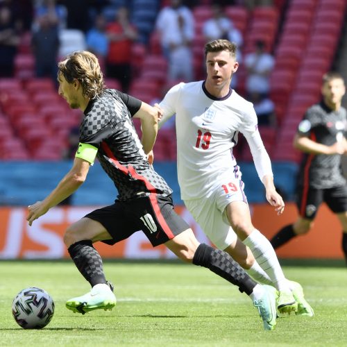 Europos futbolo čempionatas: Anglija–Kroatija 1:0  © Scanpix nuotr.