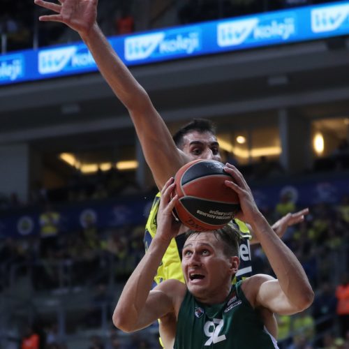 Eurolygos ketvirtfinalis: „Fenerbahce“ - „Žalgiris“ 76:43  © EPA-ELTOS nuotr.