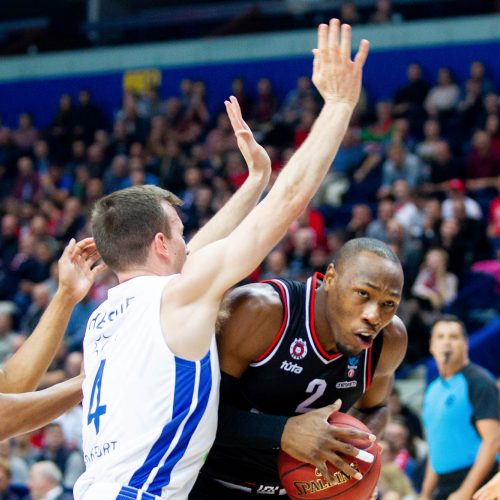 Europos taurė: „Rytas“ - „Fraport Skyliners“ 61:70  © Irmanto Gelūno/Fotobankas nuotr.