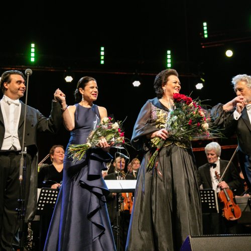 Operos karaliaus Placido Domingo koncertas Kaune  © Teodoro Biliūno/Fotobanko nuotr.