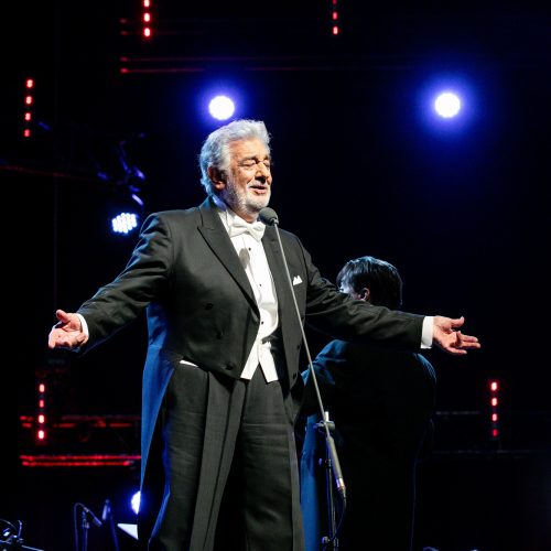 Operos karaliaus Placido Domingo koncertas Kaune  © Teodoro Biliūno/Fotobanko nuotr.