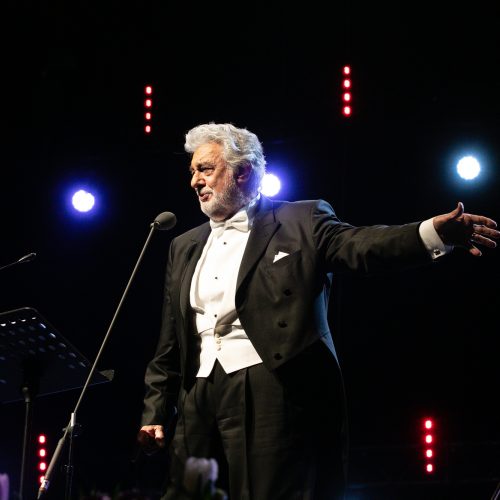 Operos karaliaus Placido Domingo koncertas Kaune  © Teodoro Biliūno/Fotobanko nuotr.