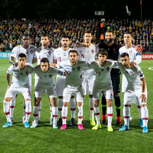 Futbolas: Lietuva – Portugalija 1:5  © B. Barausko ir I. Gelūno/Fotobanko nuotr.